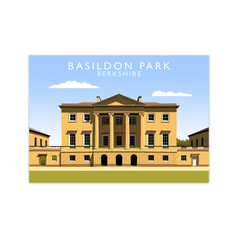 Basildon Park by Richard O'Neill Print Only