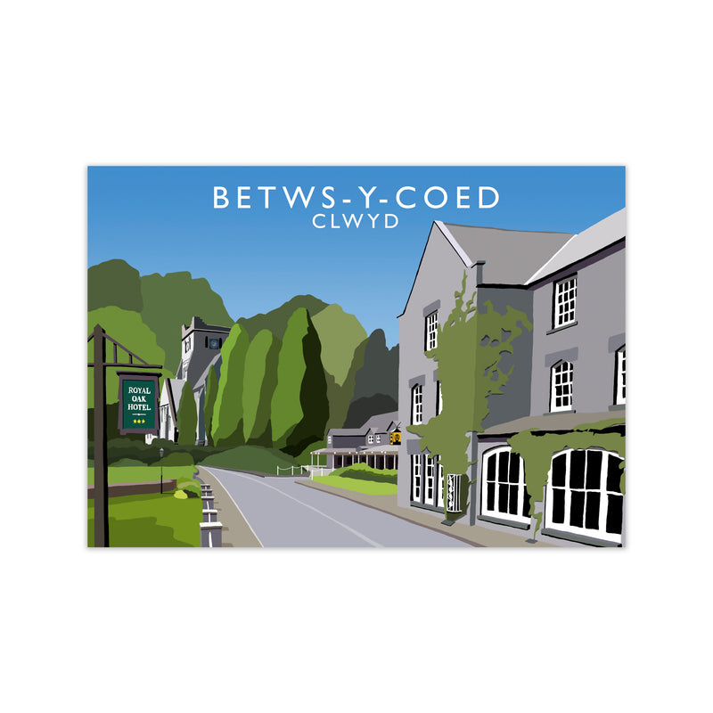 Betws-y-coed 2 by Richard O'Neill Print Only