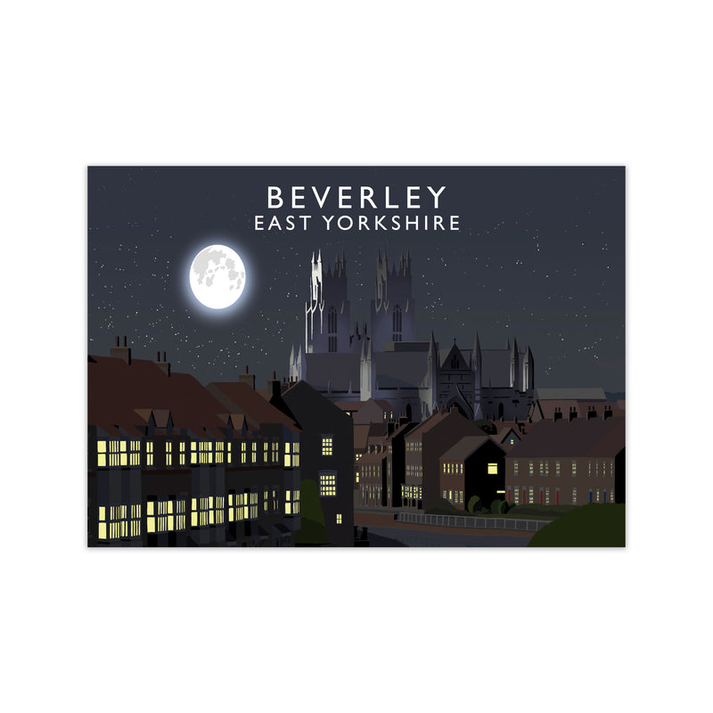 Beverley East Yorkshire Art Print by Richard O'Neill Print Only