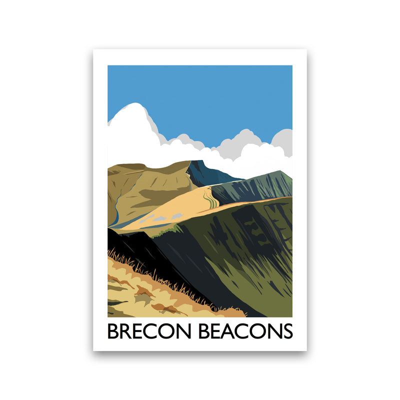 Brecon Beacons Art Print by Richard O'Neill Print Only