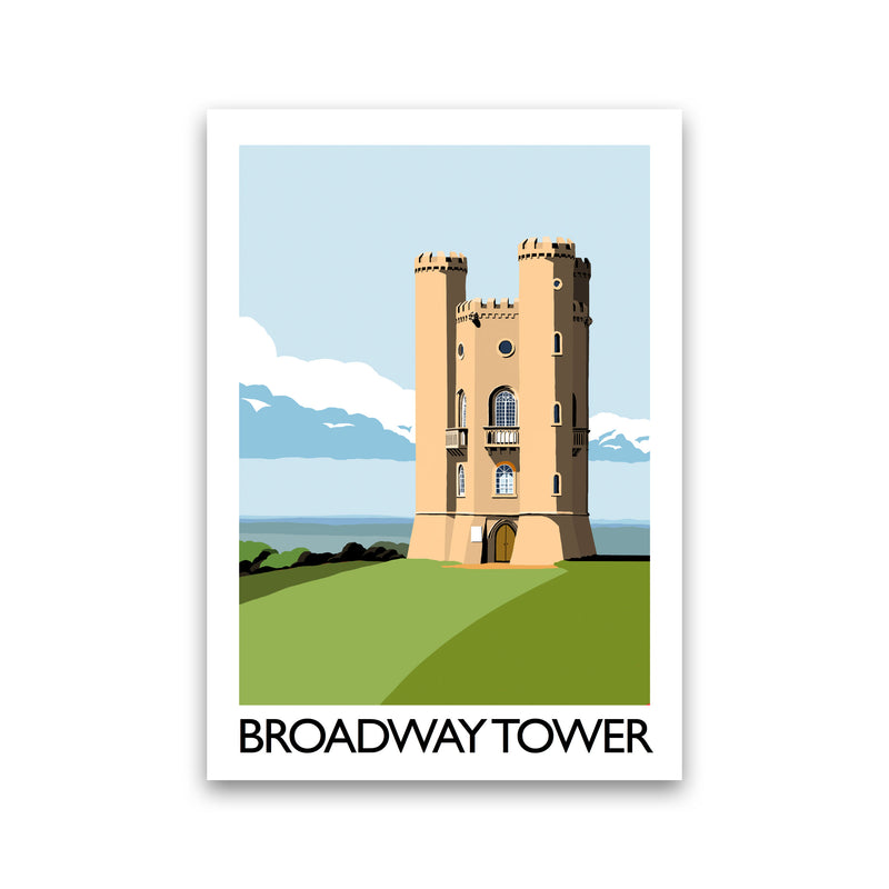 Broadway Tower Art Print by Richard O'Neill Print Only
