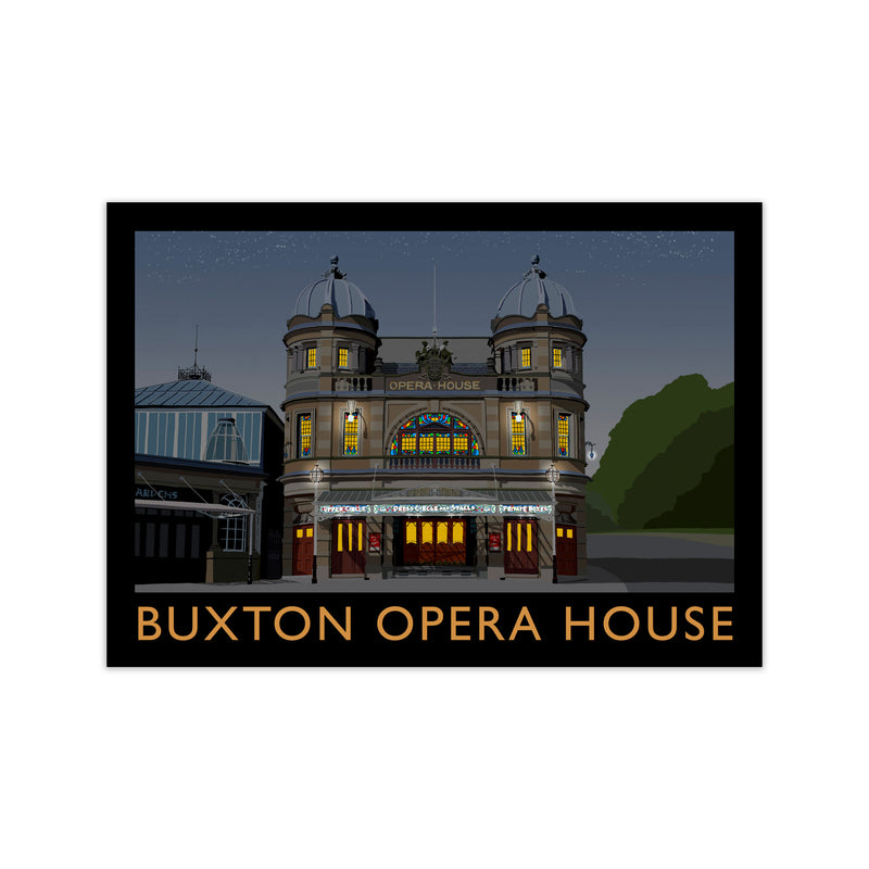Buxton Opera House Night by Richard O'Neill Print Only