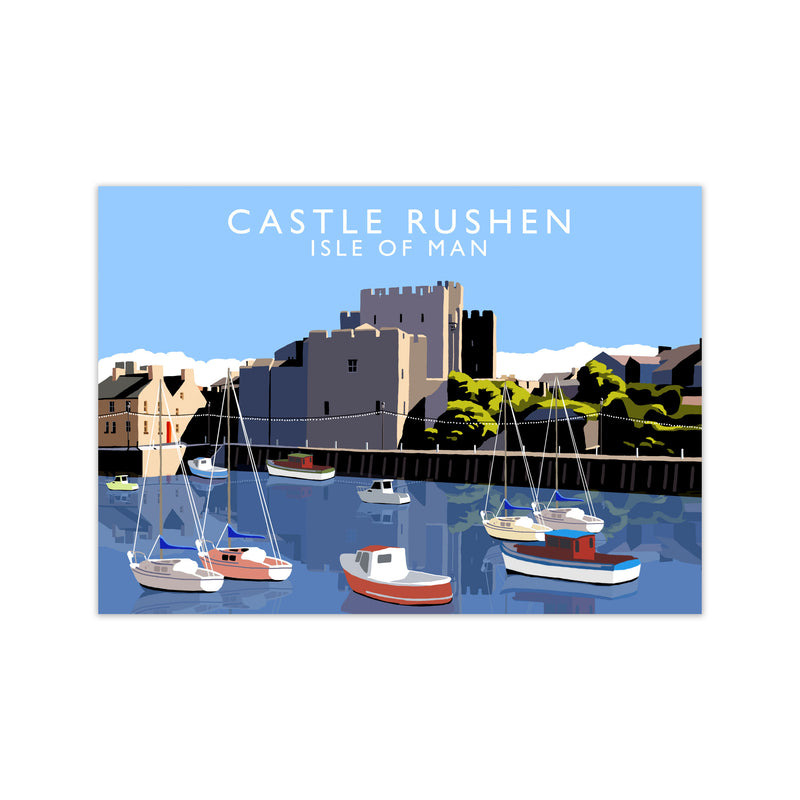 Castle Rushen 2 by Richard O'Neill Print Only