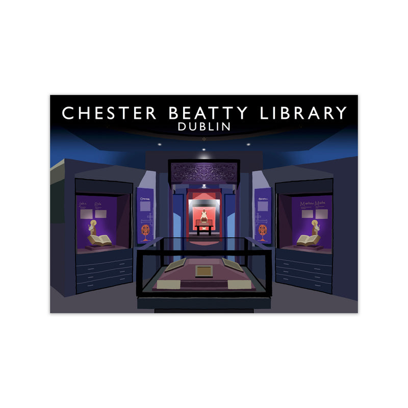 Chester Beatty 2 Library by Richard O'Neill Print Only
