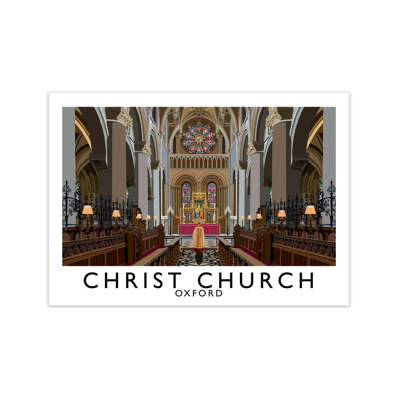 Inside Christ Church by Richard O'Neill Print Only