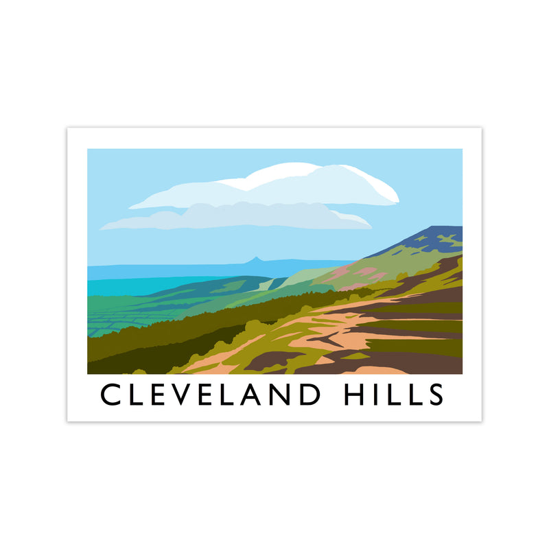 Cleveland Hills by Richard O'Neill Print Only