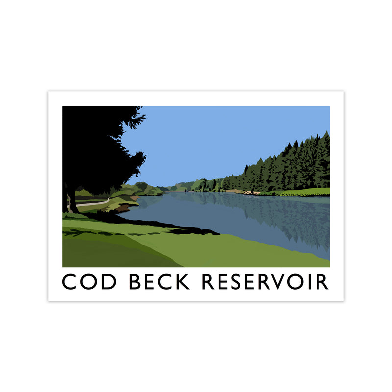 Cod Beck Reservoir by Richard O'Neill Print Only