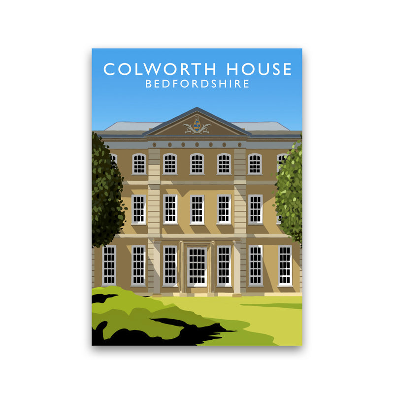 Colworth House Portrait by Richard O'Neill Print Only