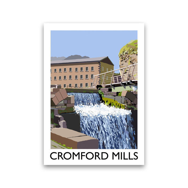 Cromford Mills Portrait by Richard O'Neill Print Only