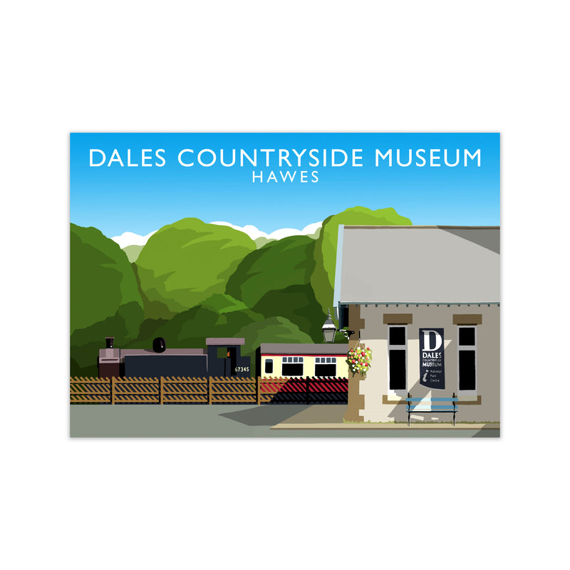 Dales Countryside Musuem by Richard O'Neill Print Only