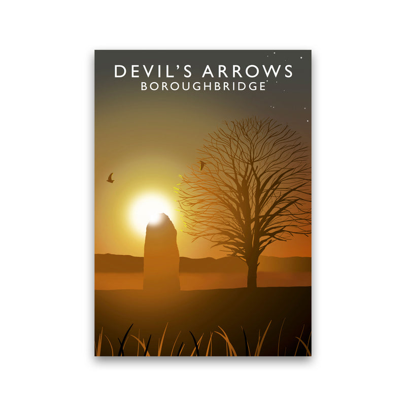 Devil's Arrows Portrait by Richard O'Neill Print Only