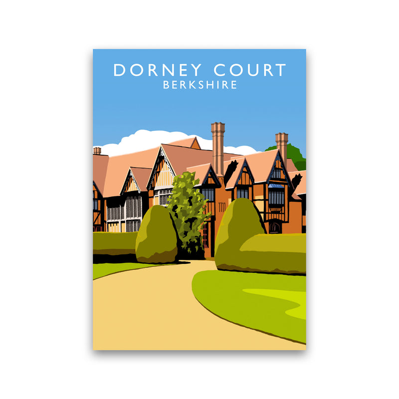 Dorney Court Art Print by Richard O'Neill Print Only