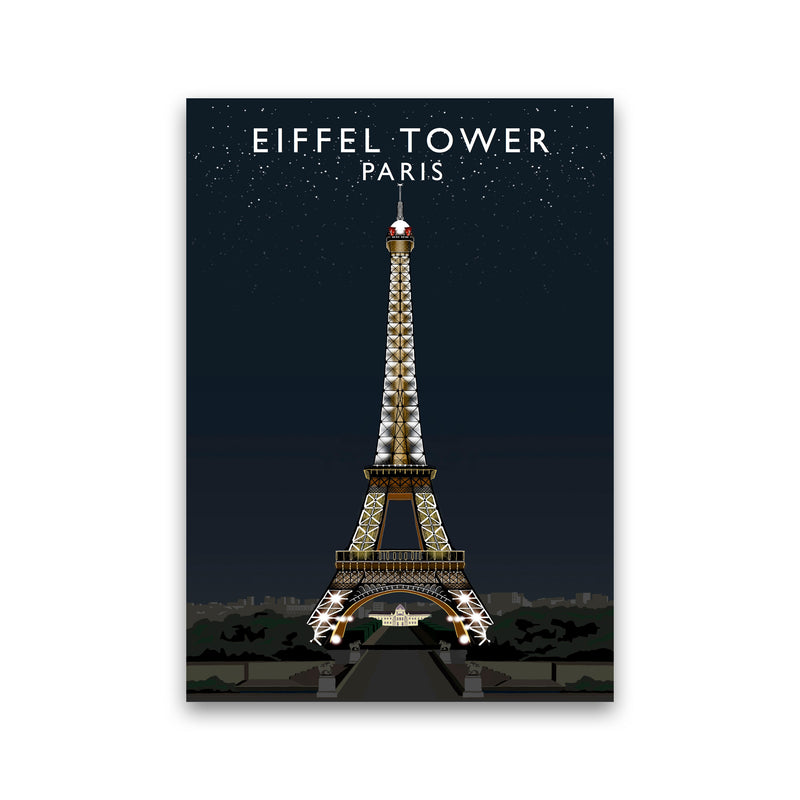 Eiffel Tower Night by Richard O'Neill Print Only