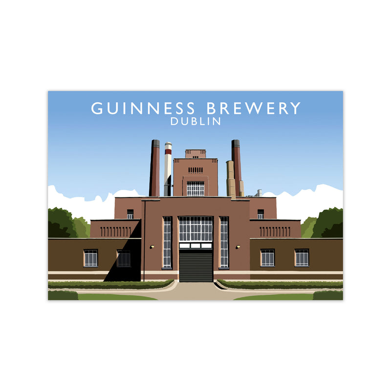 Guinness Brewery1 by Richard O'Neill Print Only