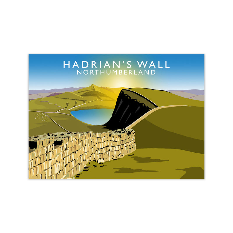 Hadrians Wall by Richard O'Neill Print Only