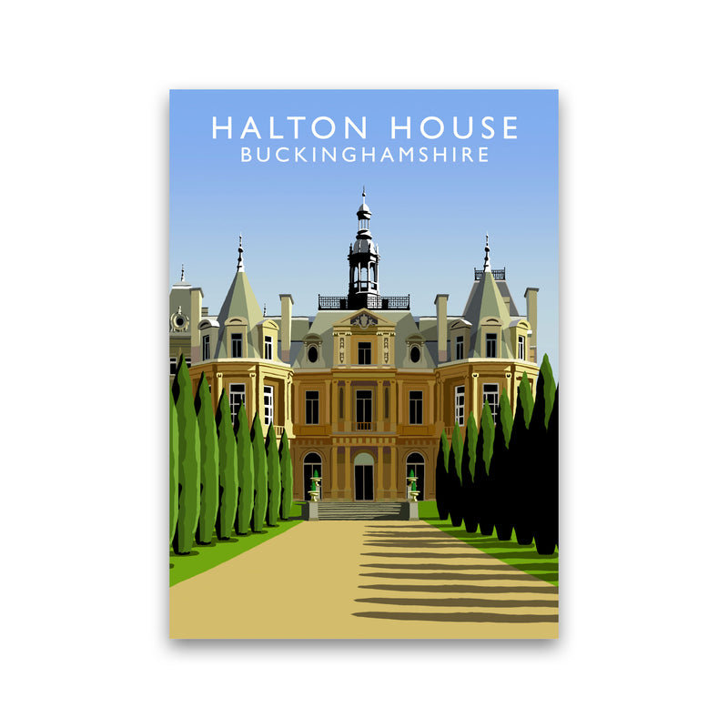 Halton House Portrait by Richard O'Neill Print Only