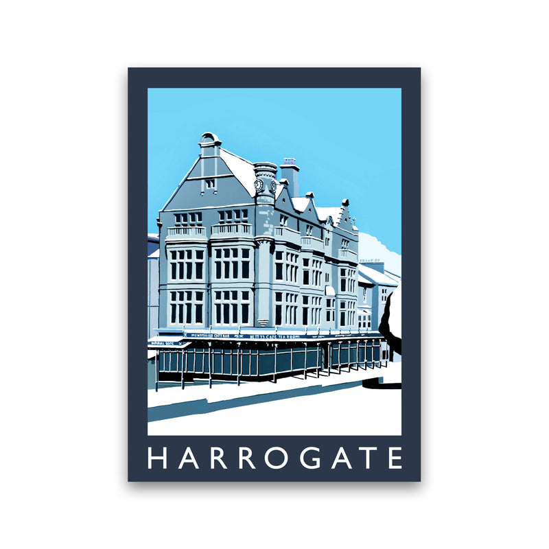 Harrogate Travel Art Print by Richard O'Neill, Framed Wall Art Print Only