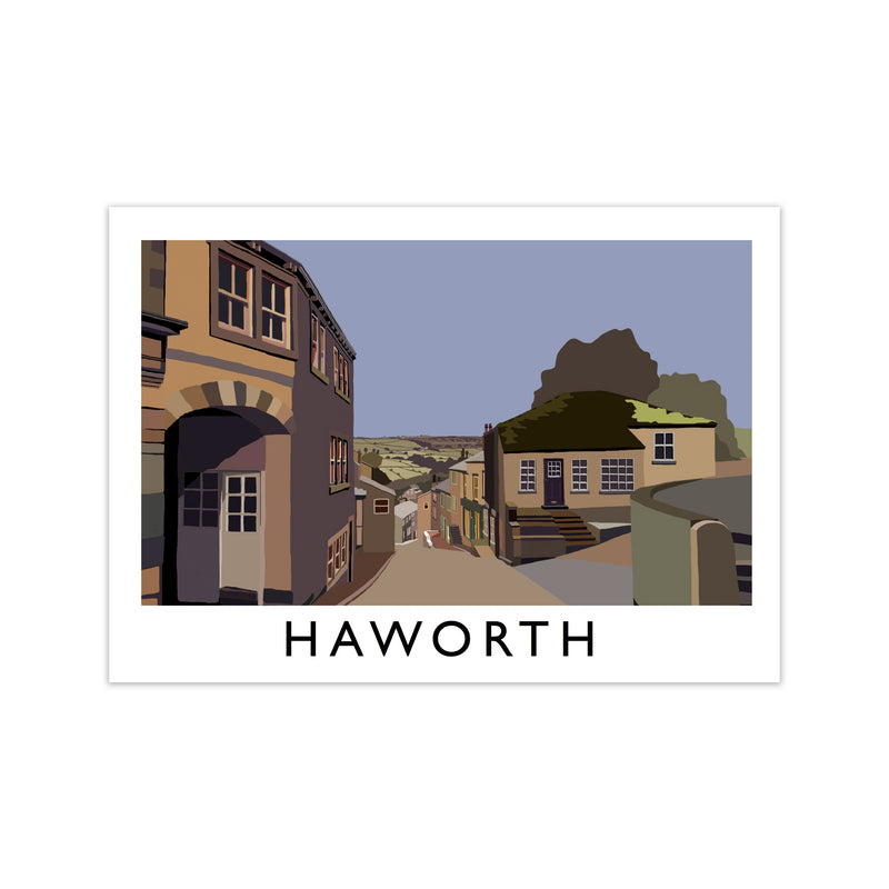Haworth Framed Digital Art Print by Richard O'Neill Print Only