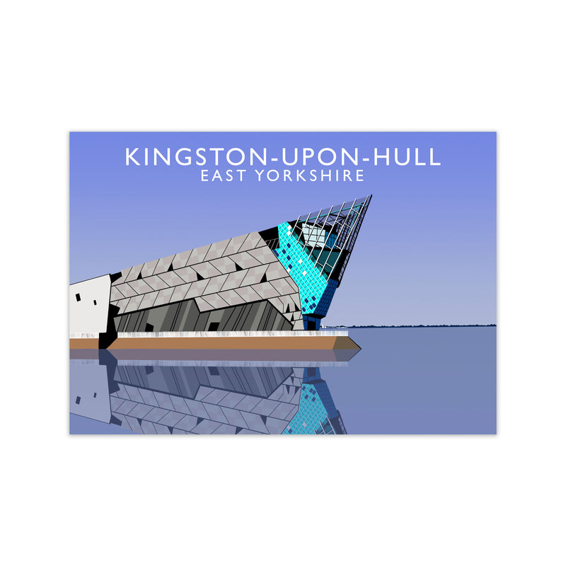 Kingston-Upon-Hull East Yorkshire Travel Art Print by Richard O'Neill Print Only