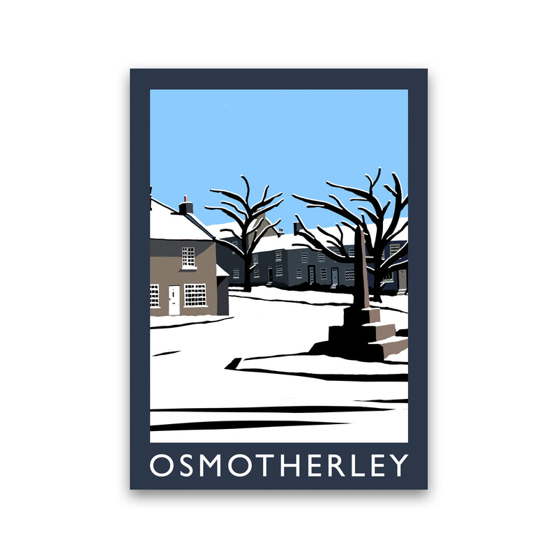 Osmotherley Travel Art Print by Richard O'Neill, Framed Wall Art Print Only