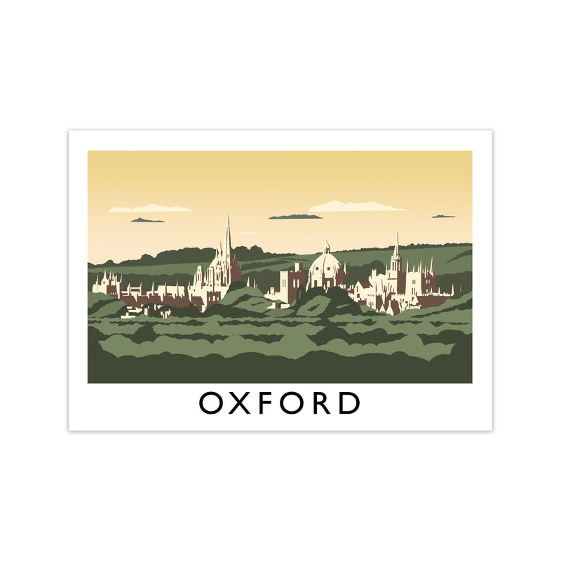 Oxford Art Print by Richard O'Neill, Framed Wall Art Print Only