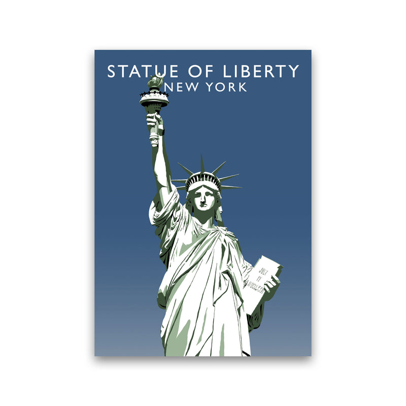 Statue of Liberty New York Art Print by Richard O'Neill Print Only