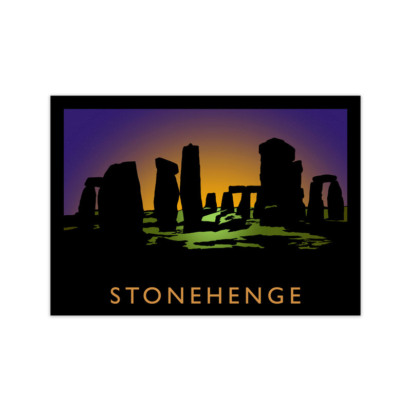 Stonehenge Art Print by Richard O'Neill Print Only