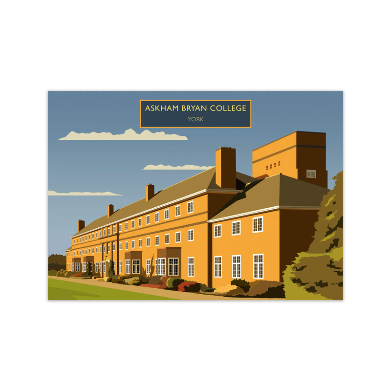 Askham Bryan College by Richard O'Neill Print Only