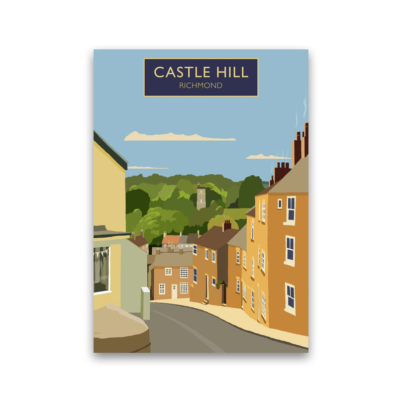 Castle Hill Richmond Portrait by Richard O'Neill Print Only