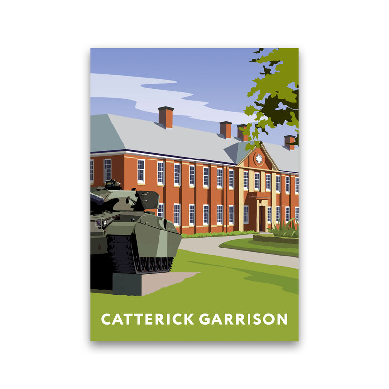 Catterick Garrison Portrait by Richard O'Neill Print Only