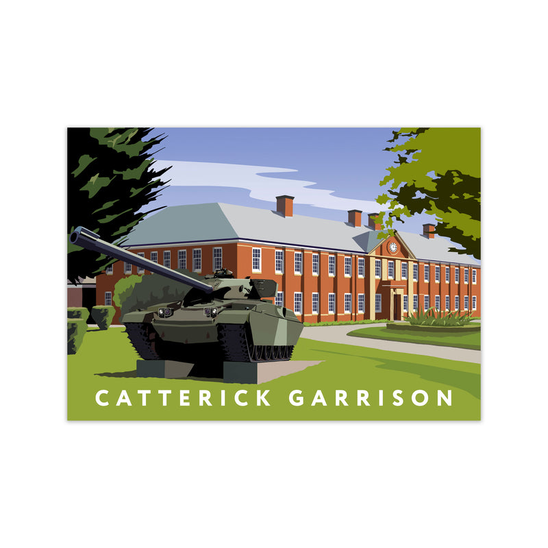 Catterick Garrison by Richard O'Neill Print Only