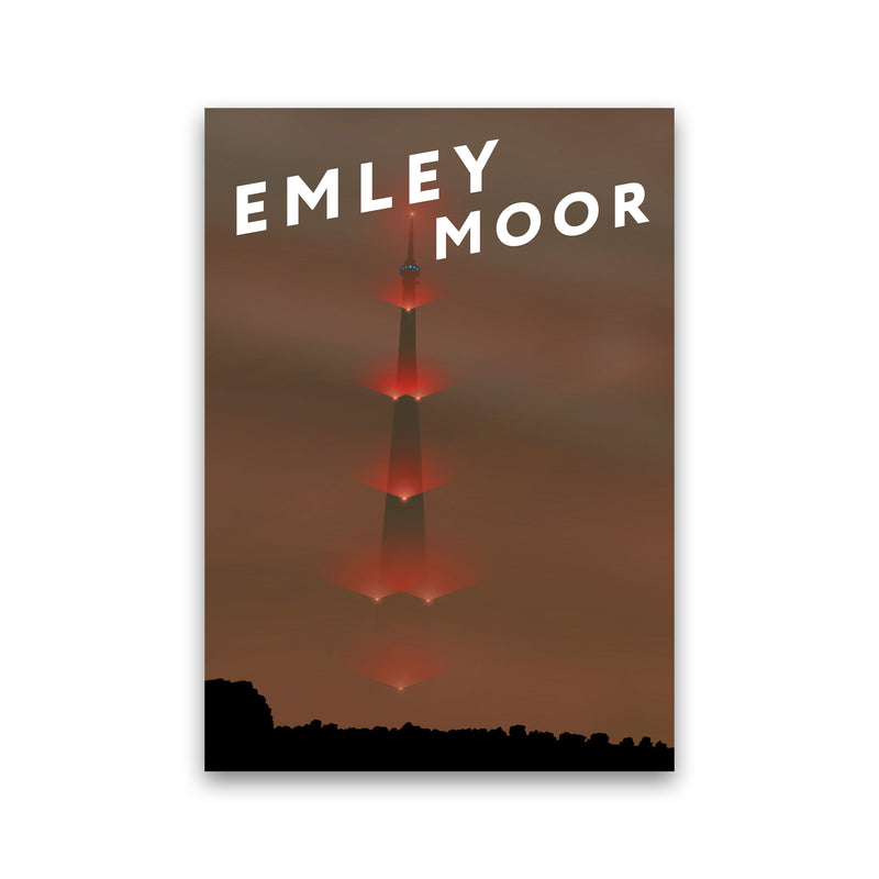 Emley Moor 5 by Richard O'Neill Print Only