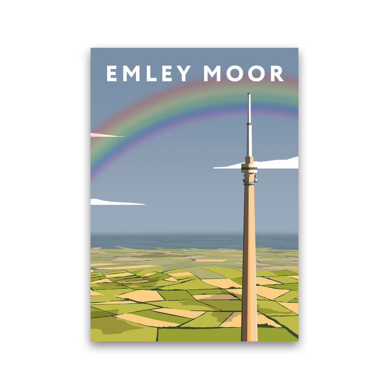 Emley Moor Portrait by Richard O'Neill Print Only