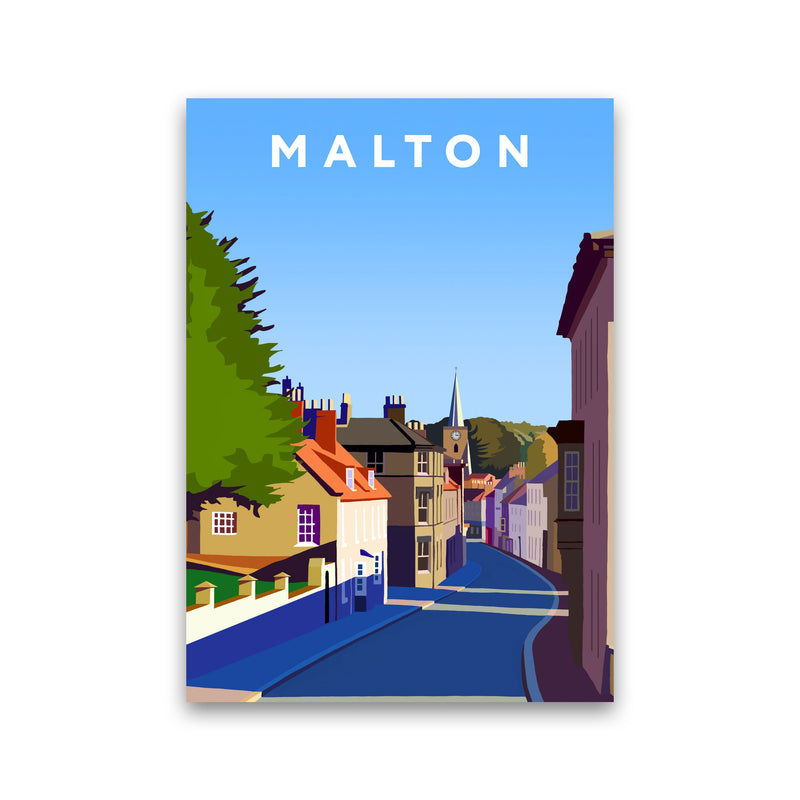 Malton Travel Art Print by Richard O'Neill, Framed Wall Art Print Only