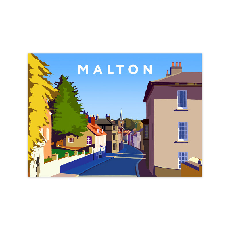 Malton Framed Digital Art Print by Richard O'Neill Print Only