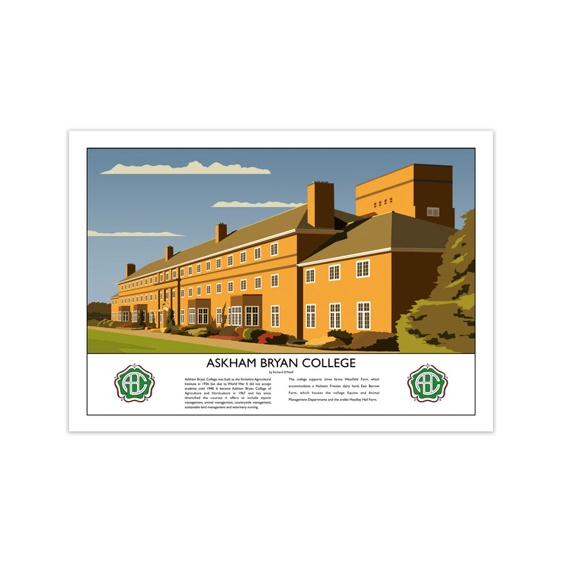 Askham Bryan College V2 by Richard O'Neill Print Only