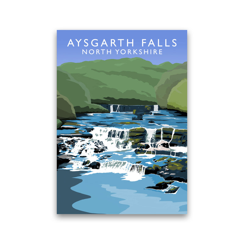Aysgarth Falls Portrait by Richard O'Neill Print Only