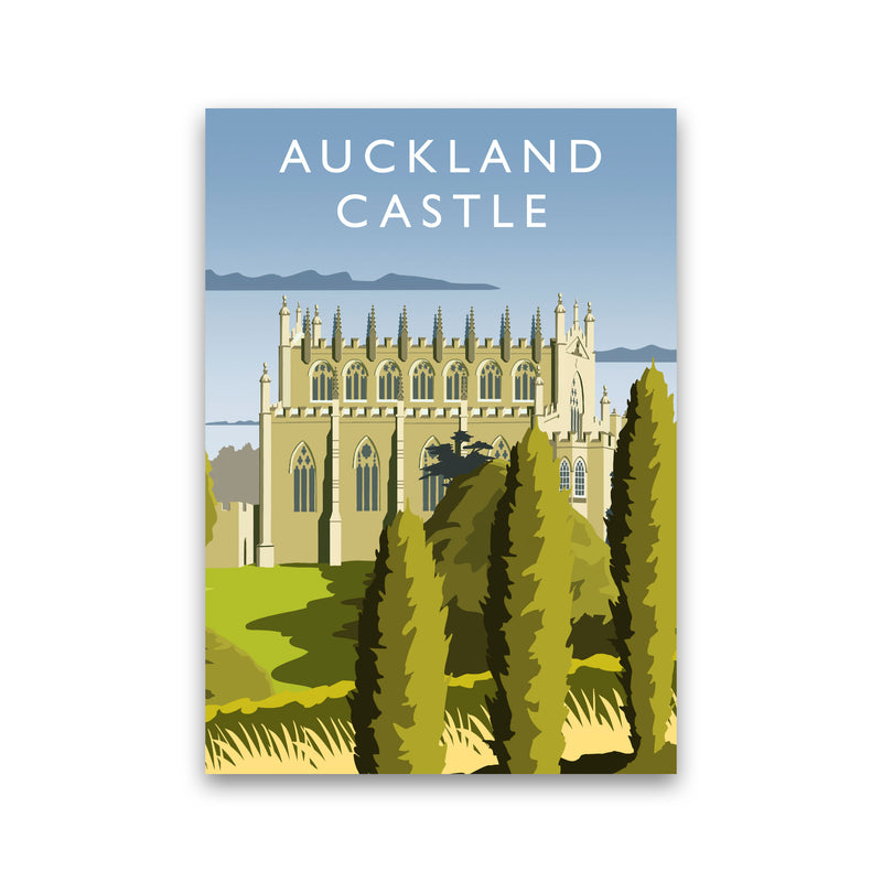 Auckland Castle portrait by Richard O'Neill Print Only
