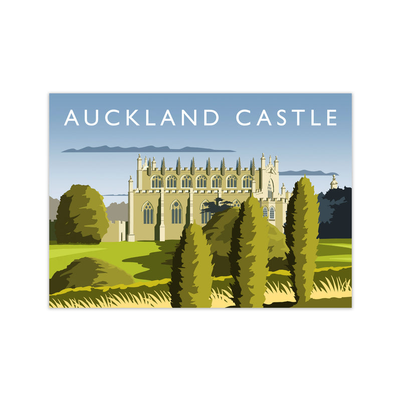 Auckland Castle by Richard O'Neill Print Only