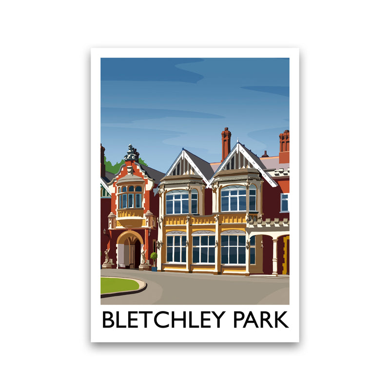 Bletchey Park portrait by Richard O'Neill Print Only