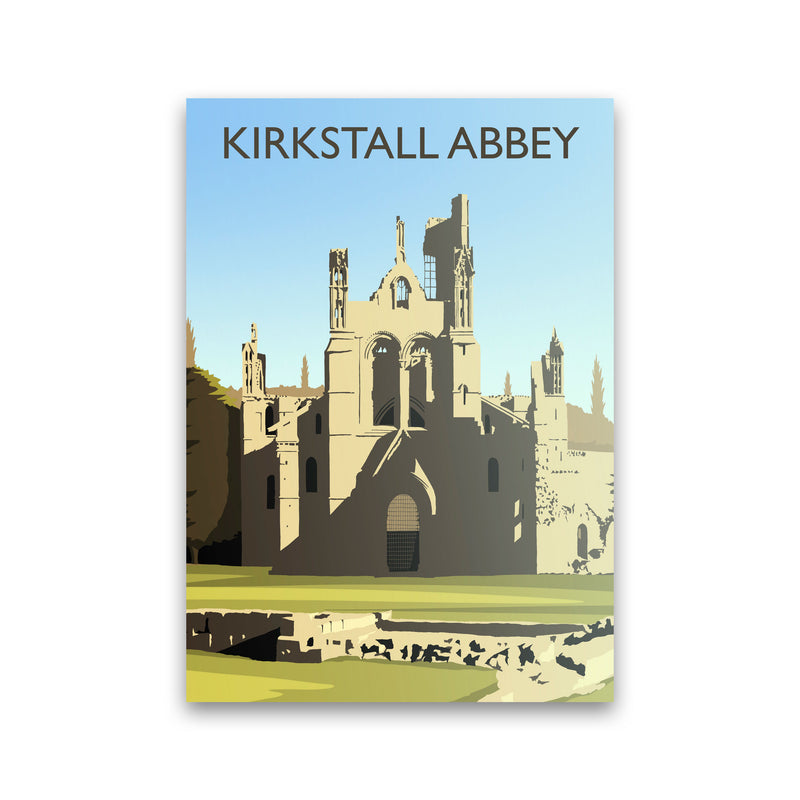 Kirkstall Abbey portrait by Richard O'Neill Print Only