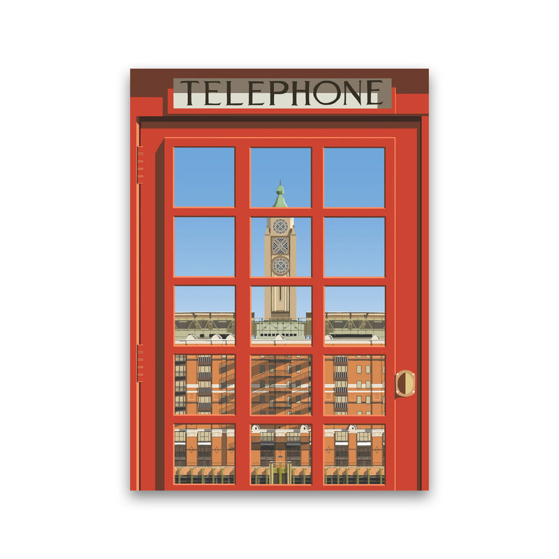 London Telephone Box 1 by Richard O'Neill Print Only