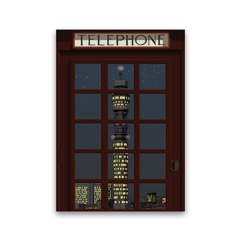 London Telephone Box 15 by Richard O'Neill Print Only