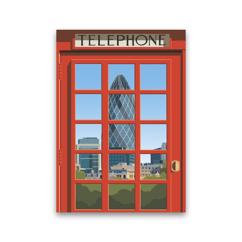 London Telephone Box 19 by Richard O'Neill Print Only