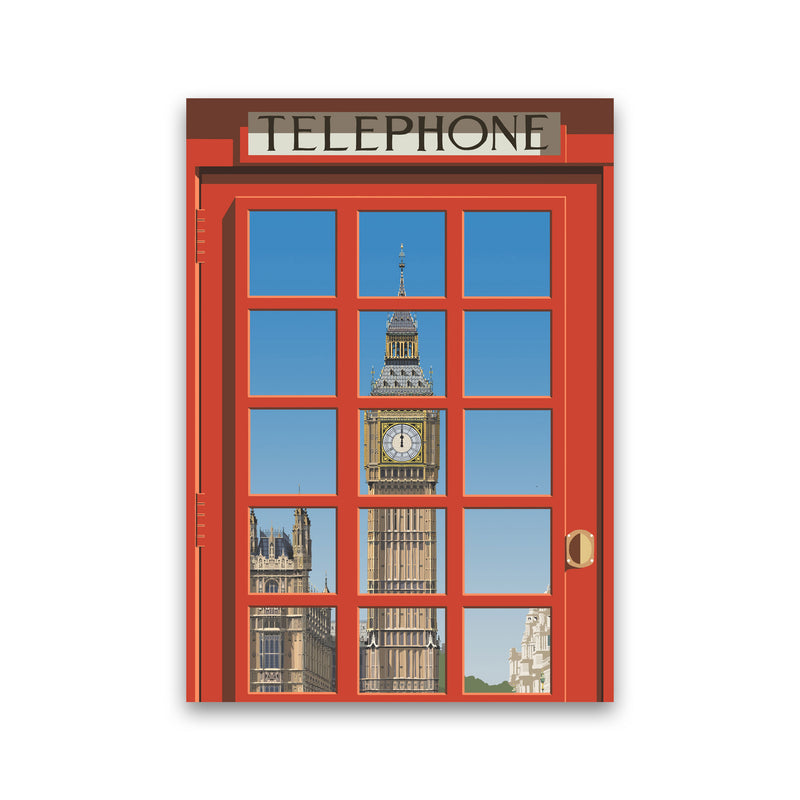London Telephone Box 2 by Richard O'Neill Print Only