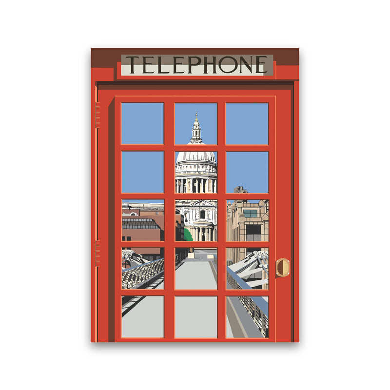 London Telephone Box 3 by Richard O'Neill Print Only