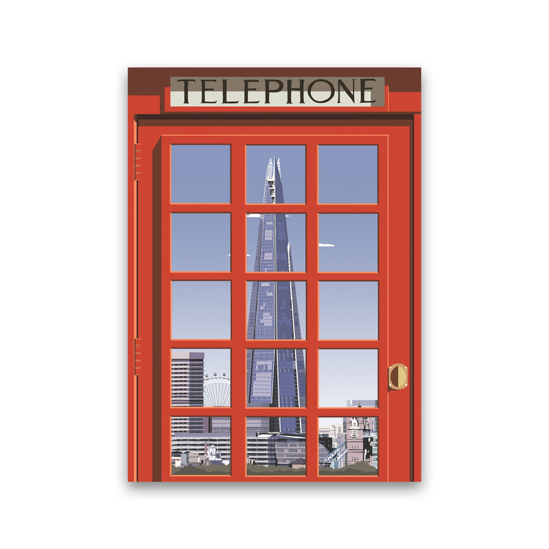 London Telephone Box 4 by Richard O'Neill Print Only