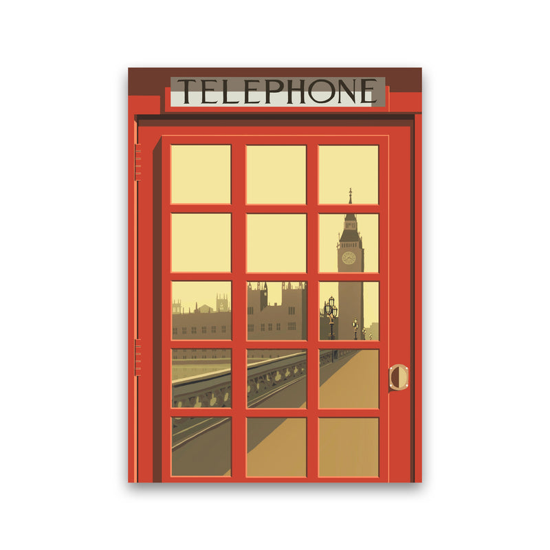 London Telephone Box 5 by Richard O'Neill Print Only
