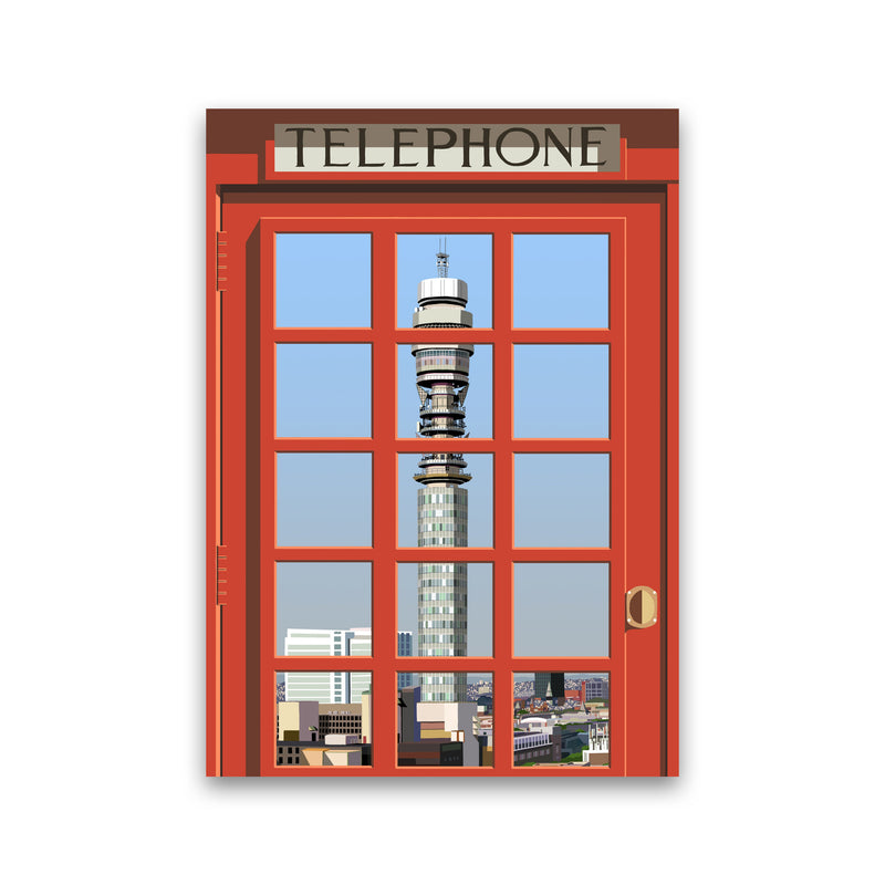 London Telephone Box 6 by Richard O'Neill Print Only