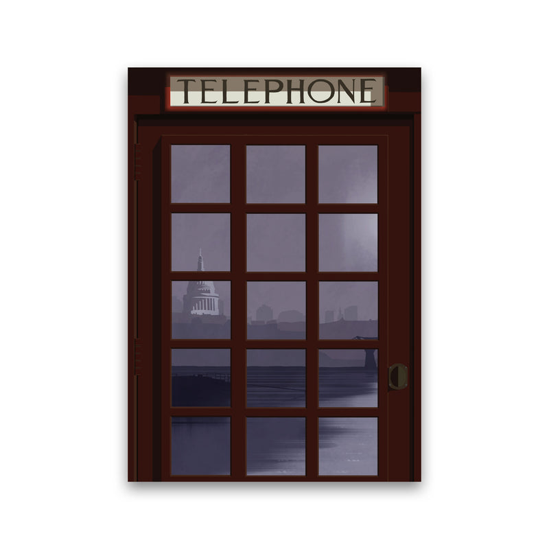 London Telephone Box 7 by Richard O'Neill Print Only